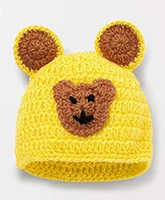 Cap With Bear Design