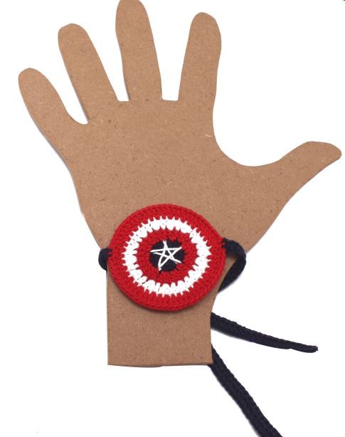 Charming Handmade Crochet Rakhi for Kids - Celebrate Sibling Love