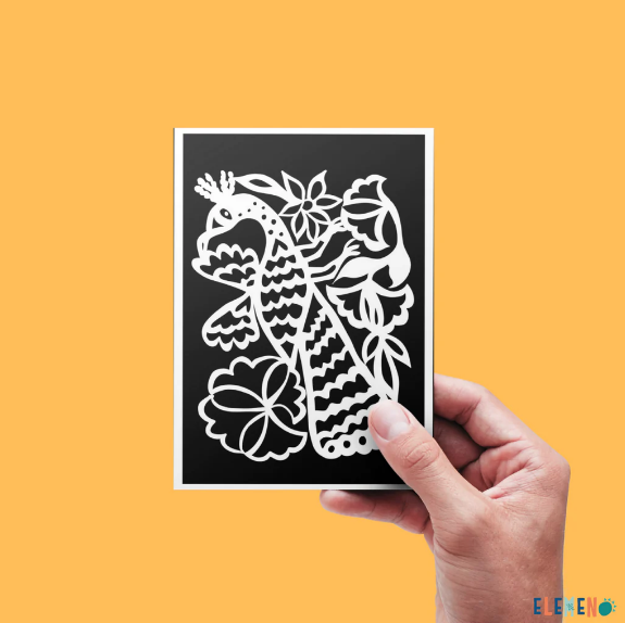 New Born Flash Cards: High Contrast Cards | Tribal Art Patterns of India