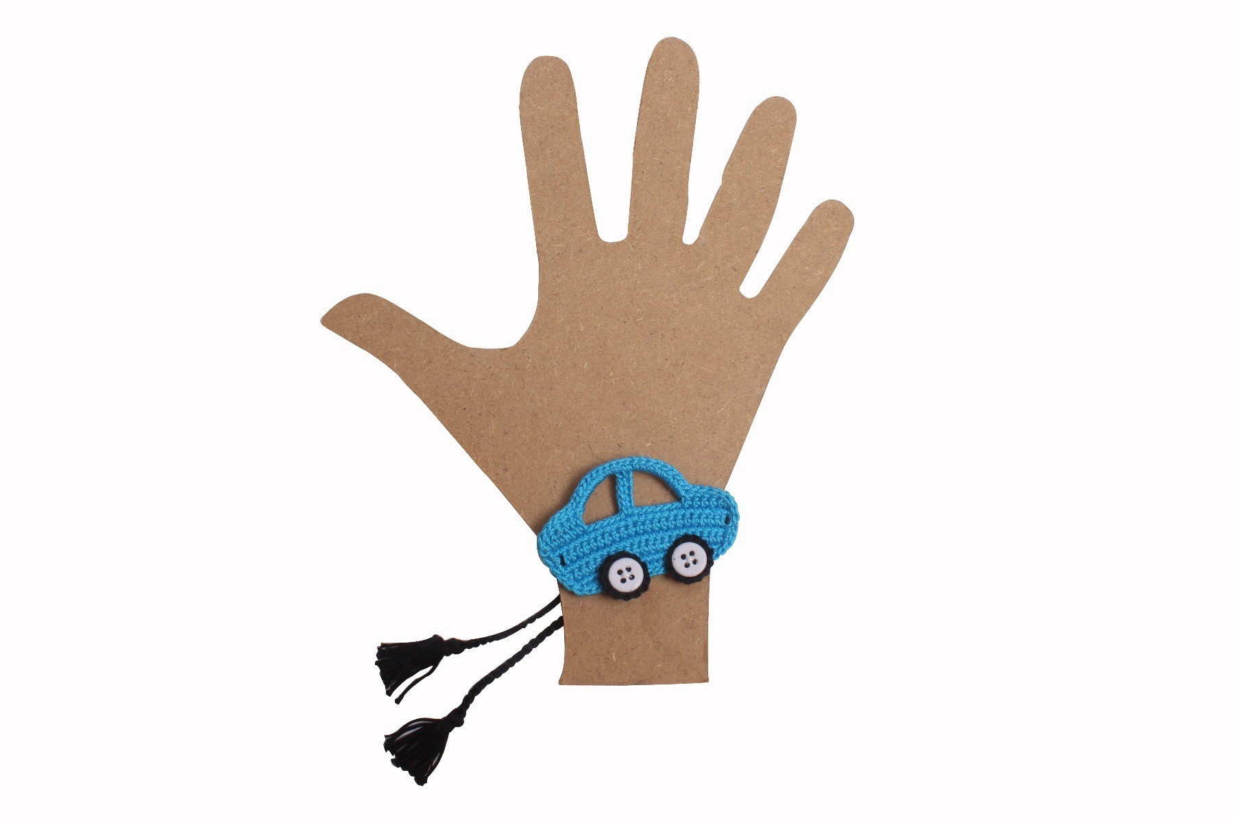 Handcrafted Adorable Crochet Car Raakhi