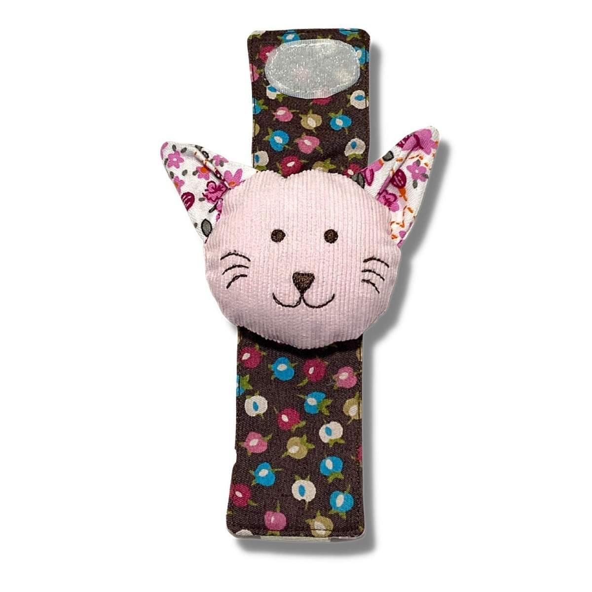 Cuffy - Infant Wrist Rattle (Cat)