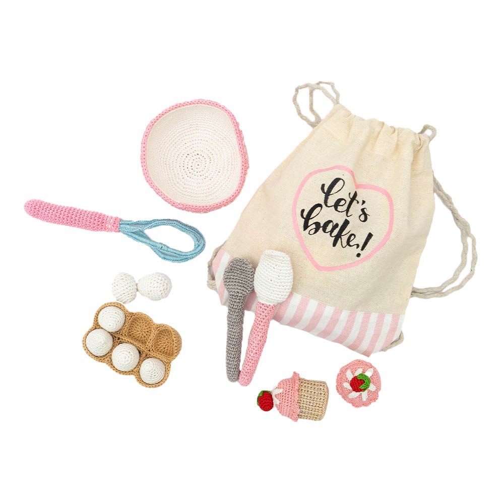 Handcrafted Crochet Baking Set