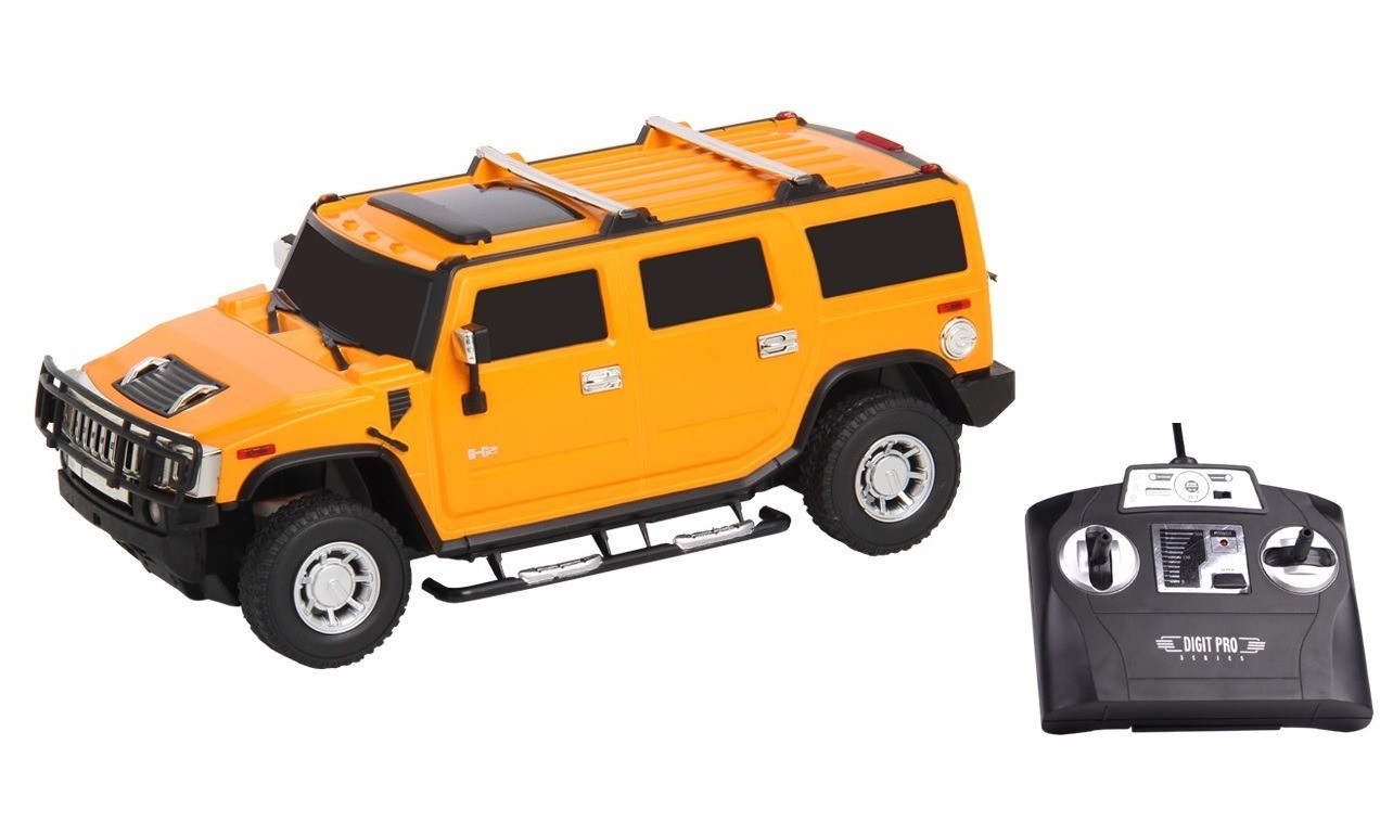 HUMMER H2 (Yellow) R/C 1:14