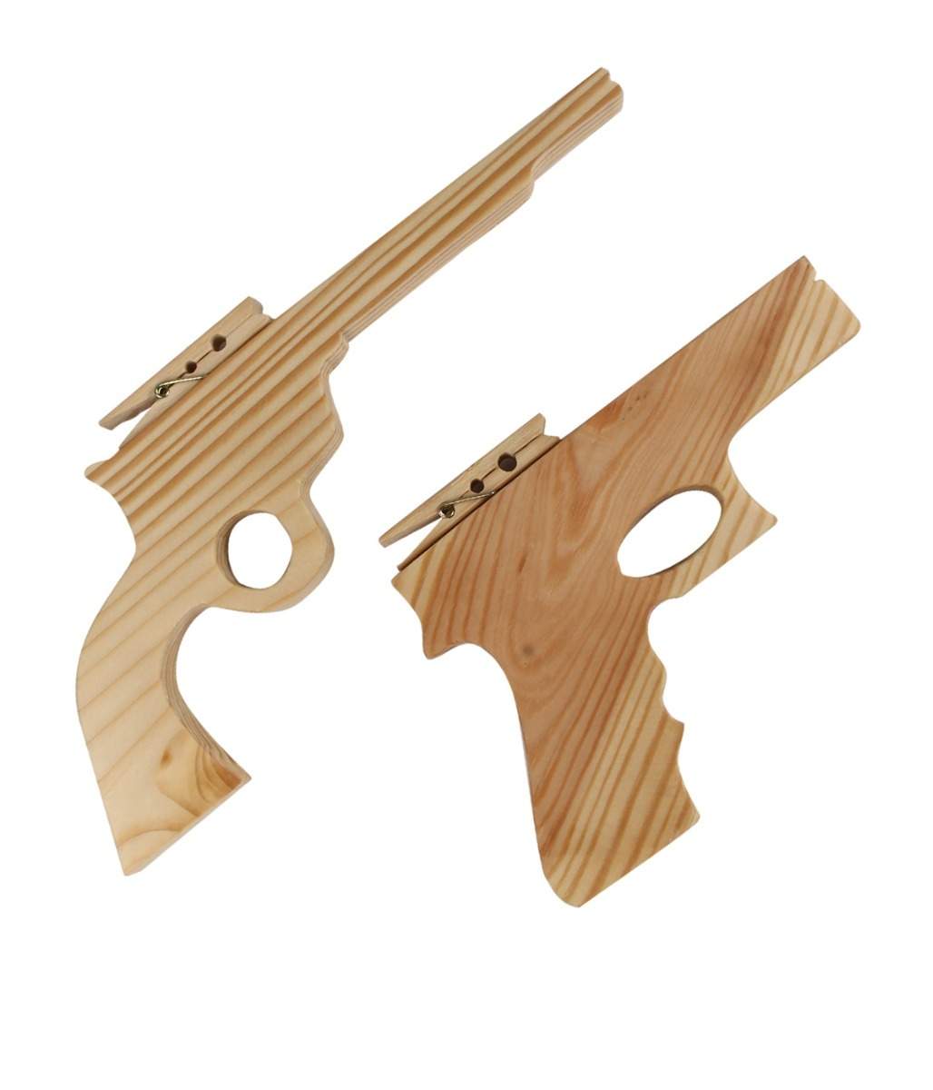 Little Cop Wooden Combo Revolver and Pistol Pretend Play Set