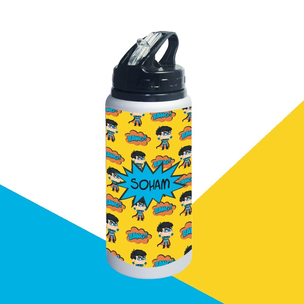 Comic Superhero Sipper Bottle