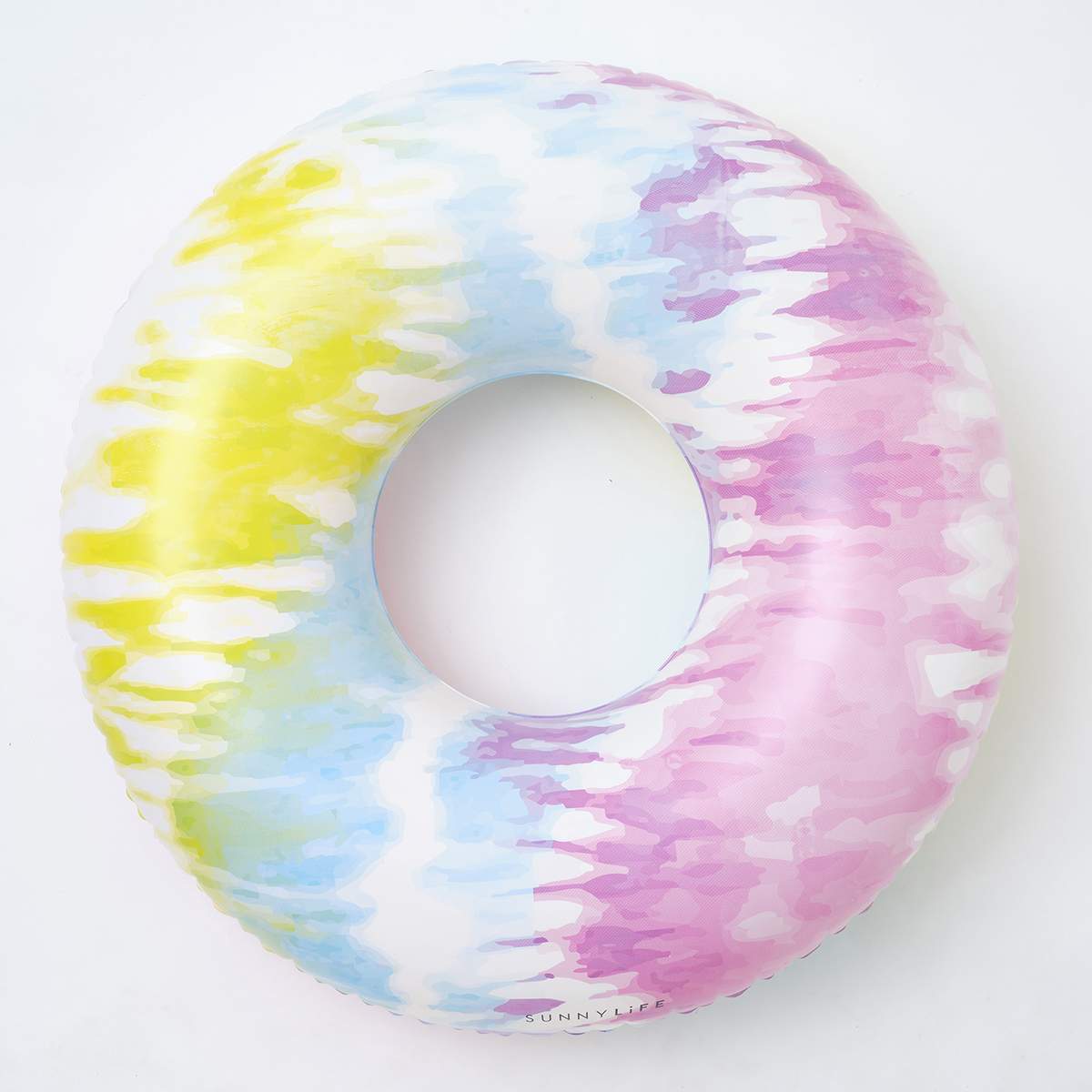 tie dye color inflatable Pool Ring Tie Dye Sorbet