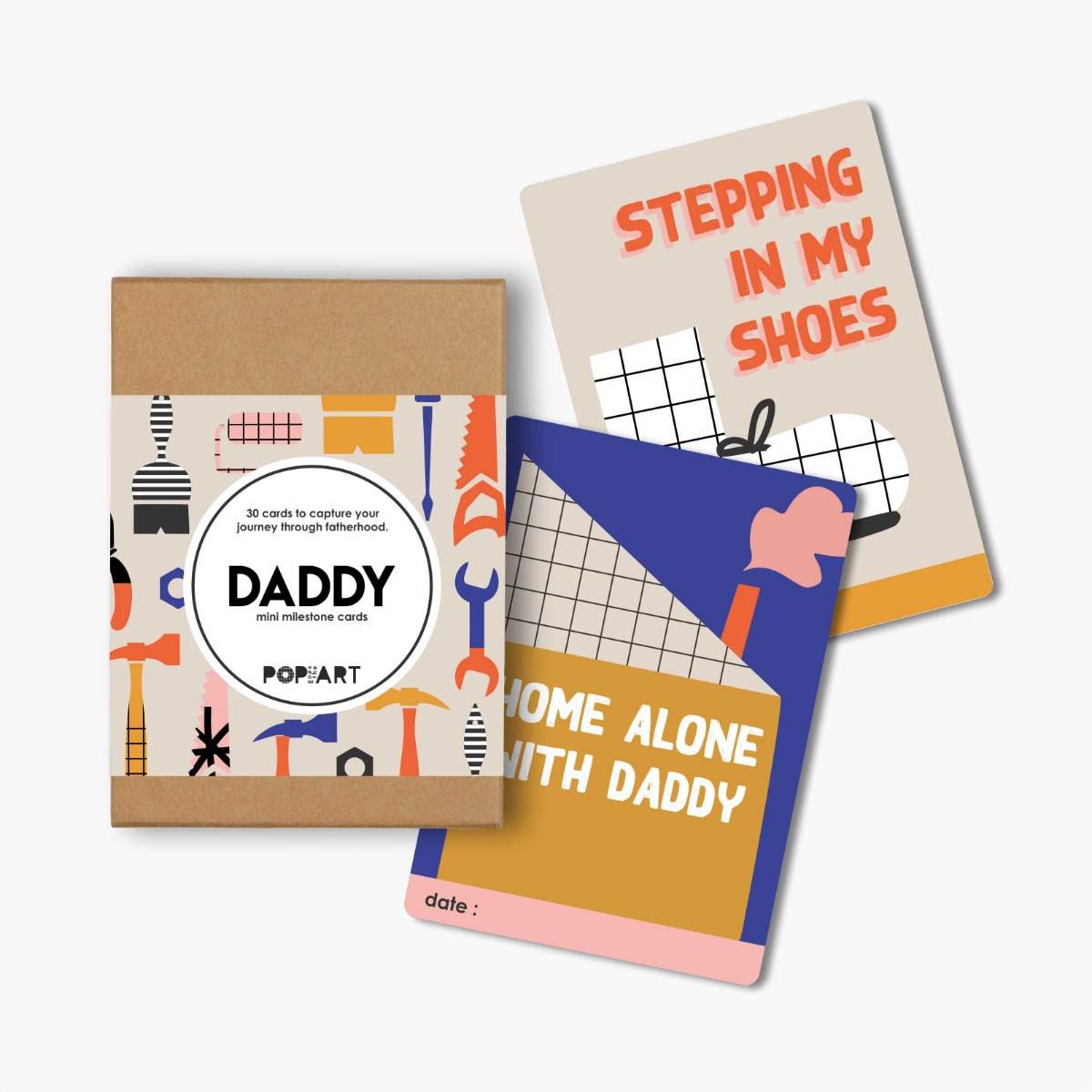 Mini Milestone Cards | Daddy