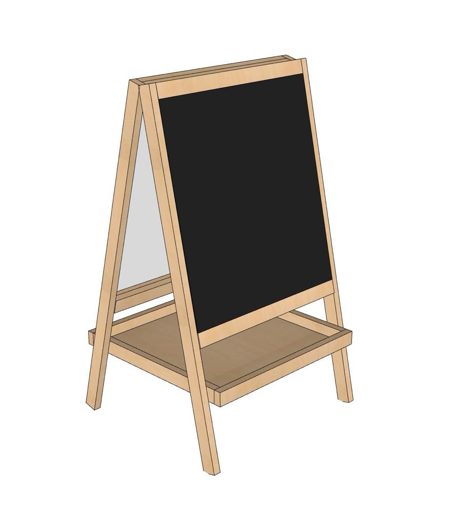 Easel Board (Big- )24 X 22 X 40 Inch(L X W X H)