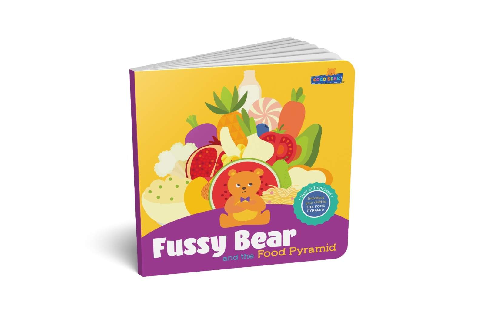 Fussy Bear and the Food Pyramid