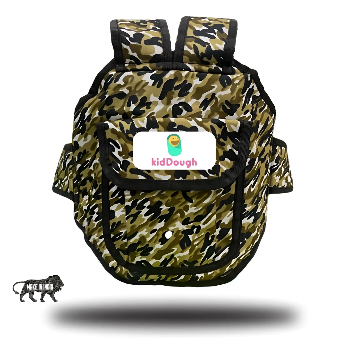 Baby Safety Belt for Two Wheeler Bike/Scooty (Army Yellow)