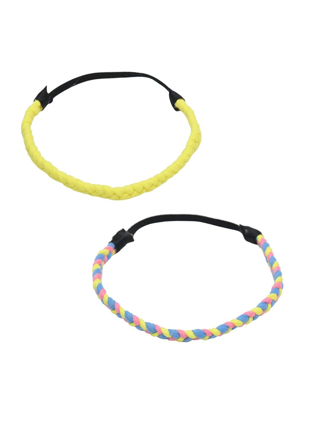 Girls Trendy  Headbands Pack of 2 -  Multicolor-FUNHB682