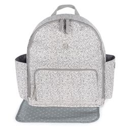 Flower Mellow Grey Backpack Travel Diaper Changing Bag