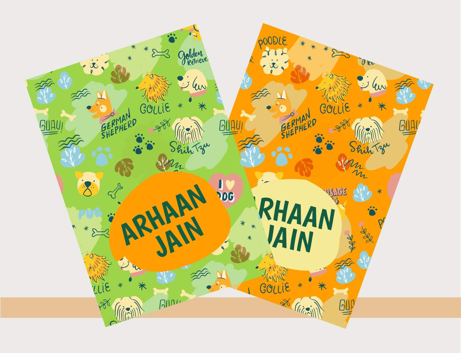 I Love dogs Notebook