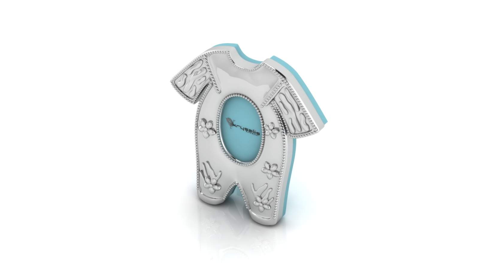 Silver Plated Pyjama Photo Frame for Baby & Kids