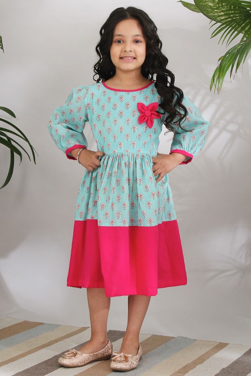 CHINAR PHOOL DRESS