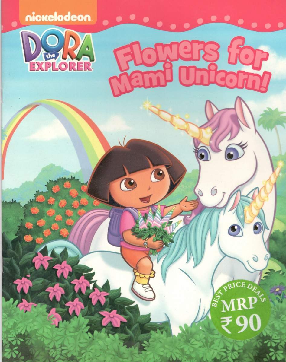 DORA FLOWERS FOR MAMI UNICORN.