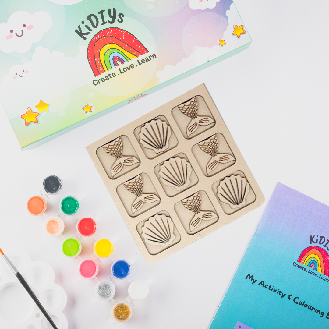 Tic Tac Toe Mermaid vs Shell