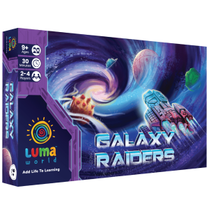 Luma World Galaxy Raiders strategy board game for children