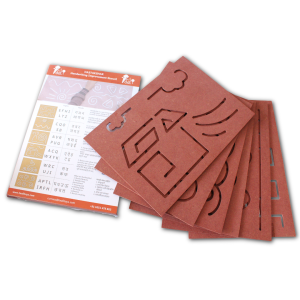 Hastakshar - Handwriting Improvement Stencils - Set of 6