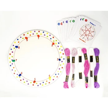 Winding Thread Pattern Board with 30 plus pattern cards