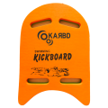 4 Cut Swimming Kickboard Floating Board for Swimming Training Aid Exercise Equipment Pool Swim Safe Trainer Lessons Kickboards for Adults Children with 4 Holes Dual Color Green Orange