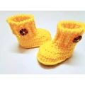 Solid Color Ridged Booties