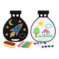 Hot Air Baloon Black Board