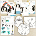 Black and White series-Box Penguin