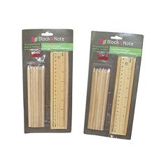 Wooden Stationery Gift Set Combo Pack of 2 - Beige