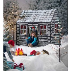 Log Cabin Play Tent