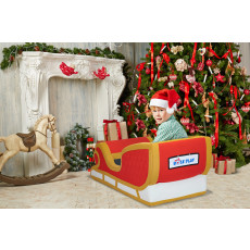 Santa's Sleigh Soft Ride in Toy