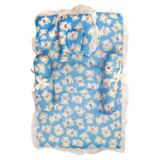 4 Pc Bedding Set for baby from - 647 Blue P7