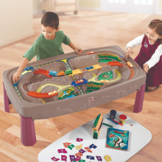 DELUXE CANYON ROAD TRAIN & TRACK TABLE
