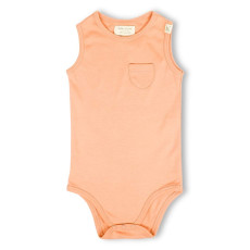 SLEEVELESS ONESIE CORAL BLUSH