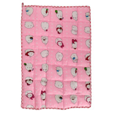 Thick Fiber Mat for New Born Baby by Love Baby - 962 Pink P4