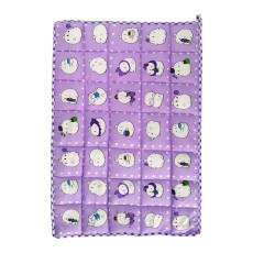 Thick Fiber Mat for New Born Baby by Love Baby - 962 Purple P4
