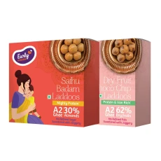 Pack oF 2 - Sathu Badam & Dry Fruit Choco Chip Laddoos