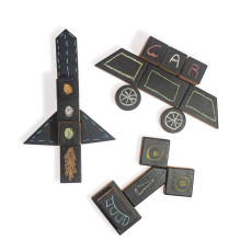 Wooden Chalk Blocks