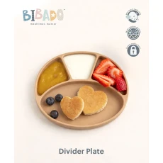 Silicone Suction Divider Plate