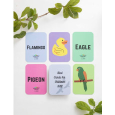 Coloured Birds Flashcards