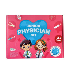 Wooden Junior Physician Set Pretend Play for Kids