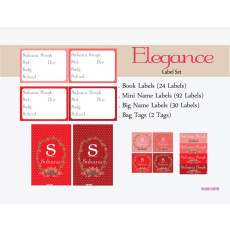 Elegance Theme Label Set