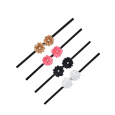 Girls Trendy  Headbands Pack of 4 -  Multicolor-FUNHB604