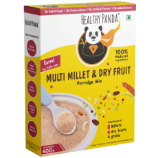 Millet Cereal Mix with Dryfruits Powder (400 g)- Baby cereal/ Sprouted Sathu Mavu/Baby food/ Baby cereal 6 months + / 100% Fresh & Natural