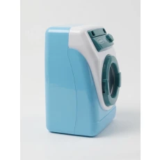 Pretend Play Washing Machine Toy for Kids with Light, Sound & Rotating Drum