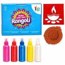Diwali DIY Rangoli Kit - Diya