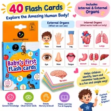Baby's First Body Parts Flash Cards