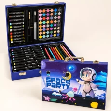 67 pieces colouring set- Space