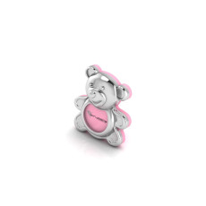 Silver Plated Teddy Photo Frame for Baby & Kids