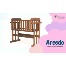 Amber 2 in 1 Wooden Baby Swing